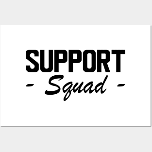 Support Squad Posters and Art